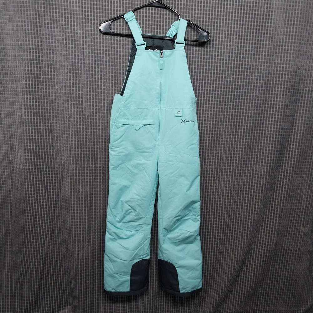 Arctix Snow Bibs Girls Insulated Winter Overalls Size S Turquoise
